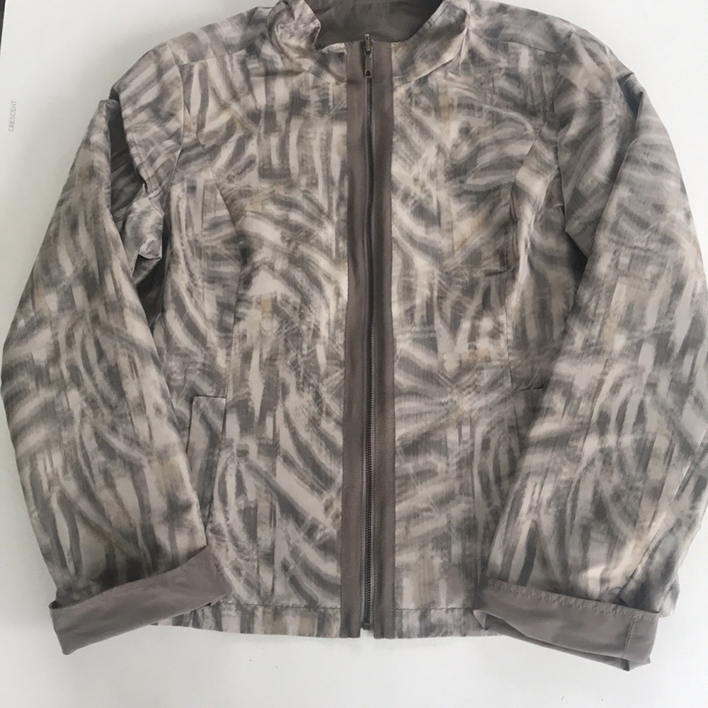 Lafayette 148 New York  Ladies Jacket Zip Reversible Sz 16